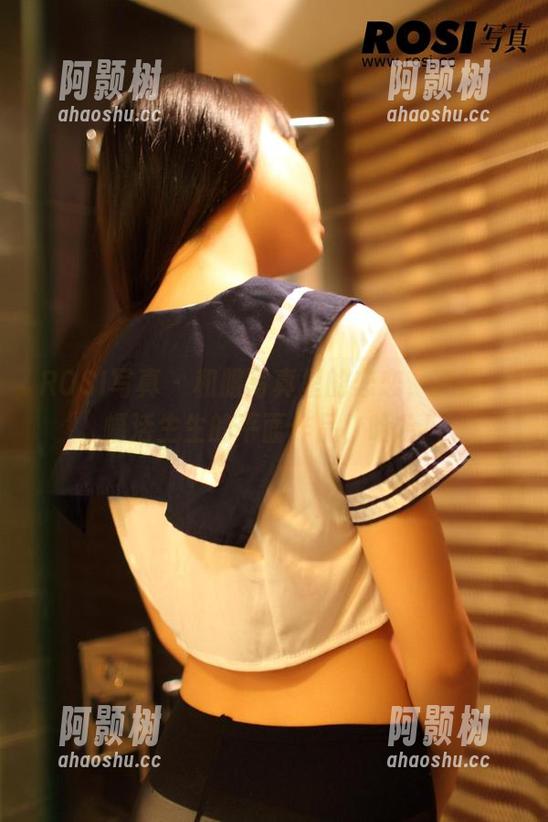 ROSI写真 - 和服写真里的恋恋，真是一幅活生生的平面作品，哈哈！-阿颢树