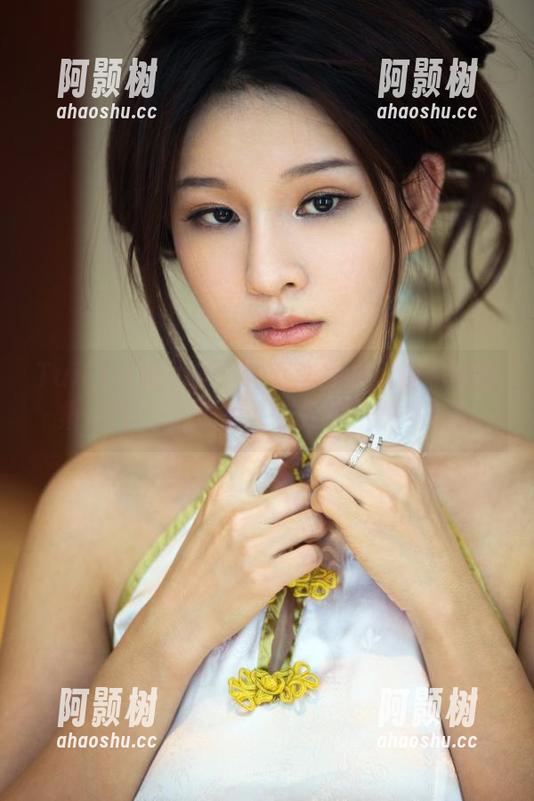 TuiGirl推女郎 - 何奕恋的半透视私房图集-细节款款而来，究竟看得见多少？-阿颢树