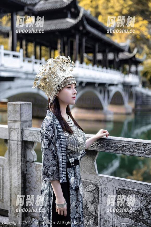 Xiuren秀人网 - 黄婧GIGI的图包值得一品，其中的灰丝就像一根纽带把点滴都串联了起来，实在是无法抗拒。-阿颢树