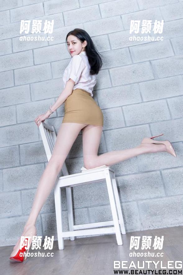beautyleg - 那个白色的时刻，写在Dana的高清写真里有一丝不羁-阿颢树