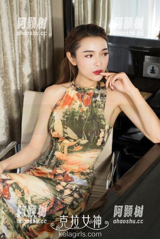 克拉女神 - 嘉萌定制图集：素雅凉高，这里有比冰淇淋还解渴的美！-阿颢树