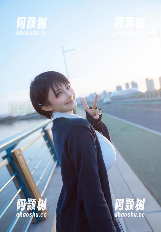微密圈 - 古阿扎写真：当连体衣遇上一点点特立独行。-阿颢树