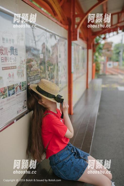 波萝社 - 柳侑绮高清图片集，学姐的气质果然无人可挡。-阿颢树