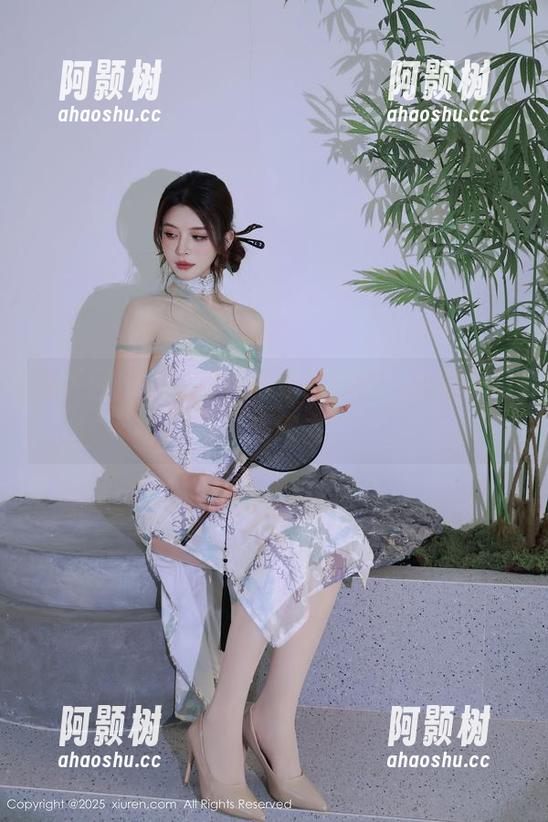 秀人网 - 我在看唐安琪的婚纱，心思不知道飘到哪去？-阿颢树