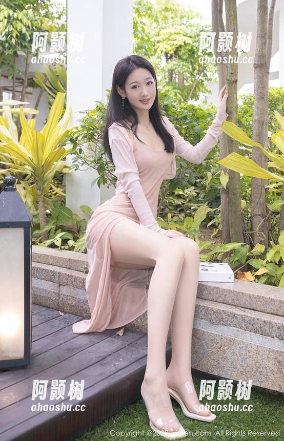 秀人网 - 当你见到奶芙乔乔的白裙，美图和壁纸都要妒忌了！-阿颢树