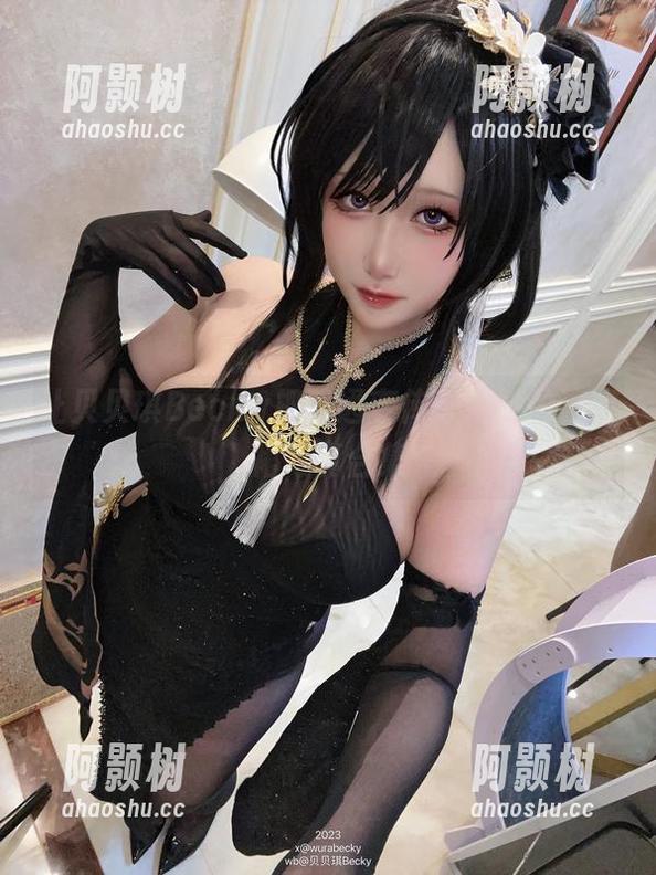 让贝贝琪Becky把普通变传奇：她的连衣裙写真合集-阿颢树
