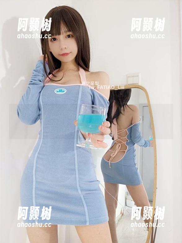 写真时刻：相信我，迷之呆梨的黑丝女仆装值得托福-阿颢树